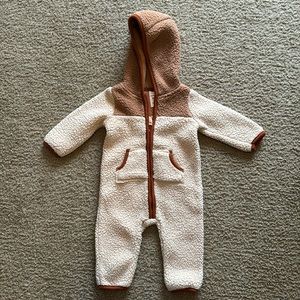 CARTERS Fuzzy Winter/Snow One Piece